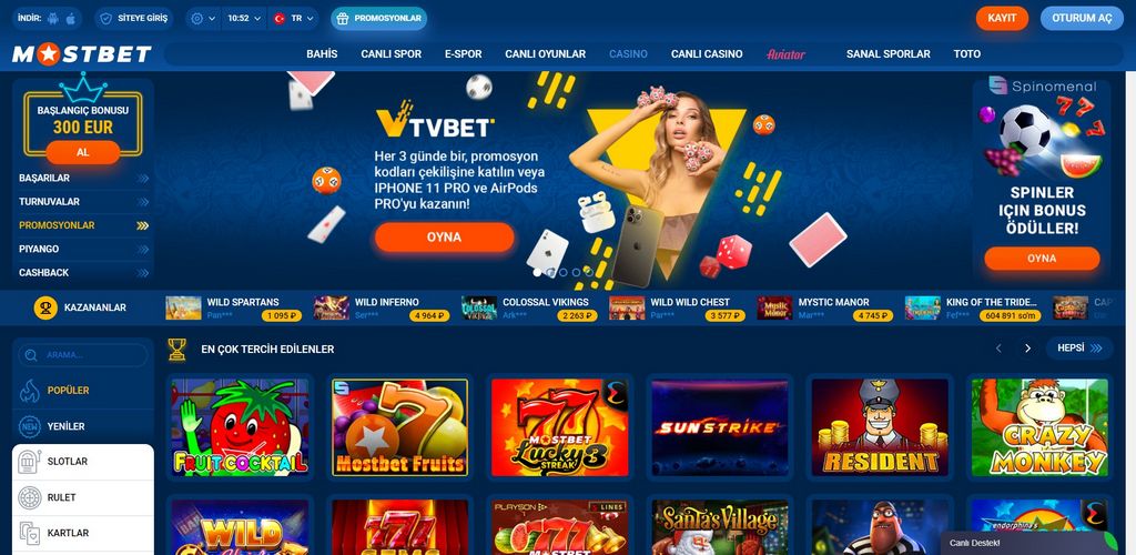Интернет-казино Mostbet — рабочее зеркало и официальная запись Mostbet